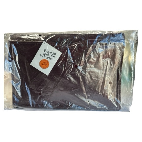 Unique Vintage 80's SOLO Burgundy Portfolio - Picture 5 of 16